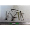 Image 1 : (2) Calipers and (3) Metal Compasses