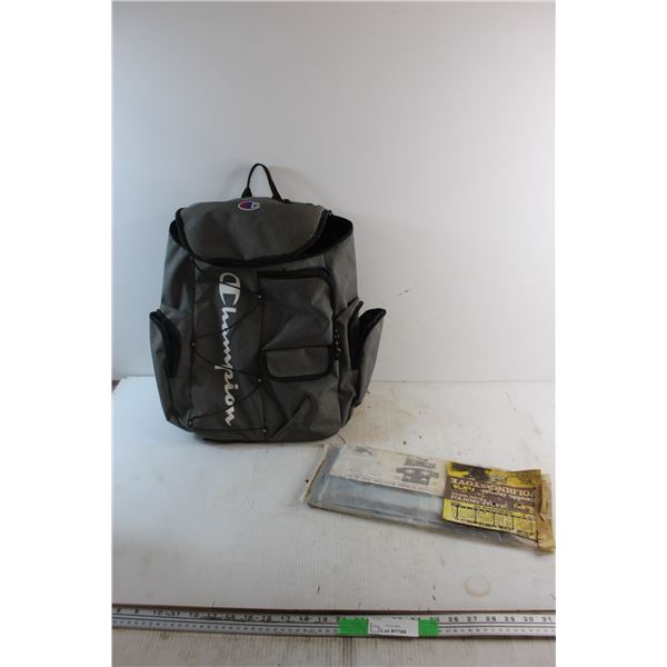 Champion Nap Sack and Double Burner Folding Stove