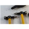 Image 8 : Clamp, (3) Double Faced Mallets, Rubber Hammer and Assorted Items