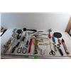 Image 1 : Whisks, Cake Servers, Knife Sharpening Roads, Spatulas, Wine Opener and Assorted Kitchenware
