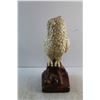 Image 6 : Ceramic Owl Statue 15''