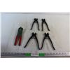 Image 1 : (4) Nail Pliers and Handheld Tile Cutter