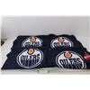 Image 1 : (4) Edmonton Oilers Molson Beer Gildan T- Shirts- All Size Medium
