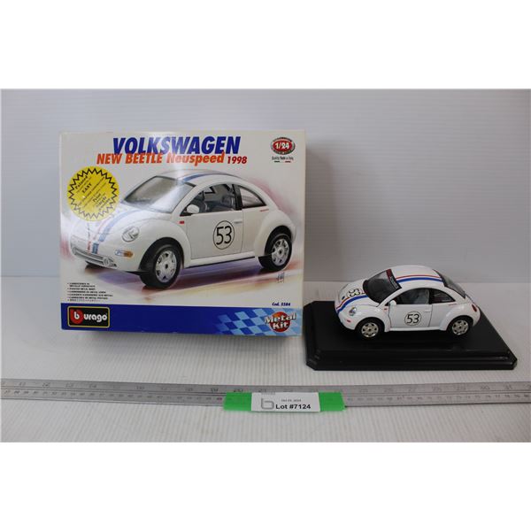 Bburago 1998 Volkswagen Beetle Metal Kit- 1/24 Scale