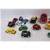 Image 2 : Approximately (19) Assorted Volkswagen Beetle Small Diecast Cast Cars