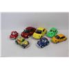 Image 2 : (7) Assorted Volkswagen Beetle Small Diecast Cars