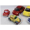 Image 3 : (7) Assorted Volkswagen Beetle Small Diecast Cars