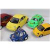 Image 4 : (7) Assorted Volkswagen Beetle Small Diecast Cars