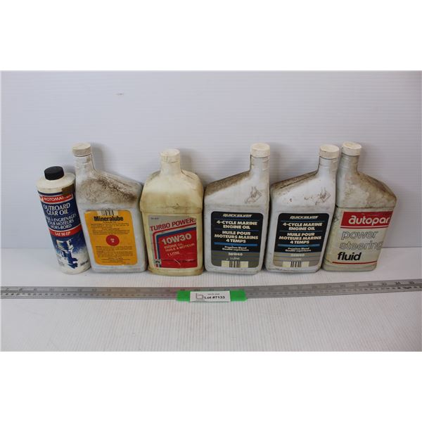 SAE 90 EP Outboard Motor Oil, 4 Cycle Marine Engine Oil, Hydraulic Oil, Power Steering Fluid- All Fu
