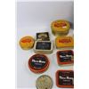 Image 3 : (15) Assorted Tobacco Tins, Three Nuns, Erin More, Misc., (2) Extra Lids, Clip Board