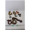 Image 1 : (9) Different Sized Hooks/ Shackles