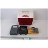Image 1 : Igloo Playmate Cooler, (3) Drill Bit Sets, Mastercraft, DeWalt, CLE- Line- Some Missing/ Broken