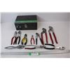 Image 1 : Various Pairs Of Pliers/ Channel Locks w/ Cash Box