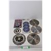 Image 1 : (9) Various Dimond Blades/ Steel Saw Blades- Some NIB