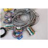 Image 4 : Various Spools Of Small Steel Cables w/ large Ice Cream Pail
