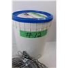 Image 6 : Various Spools Of Small Steel Cables w/ large Ice Cream Pail