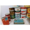 Image 3 : Various Vintage Tobacco/ Cigarette Tins, Blue Ribbon Tins, Bicycle Crib Board, Molson Canadian Coole