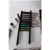 Image 7 : Assorted Sockets/ Rachets, Misc. w/ Pizza Hut Igloo Cooler