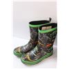 Image 3 : Kamik Winter Boots - Size 3 & Dinosaur Rain Boots - Size 2