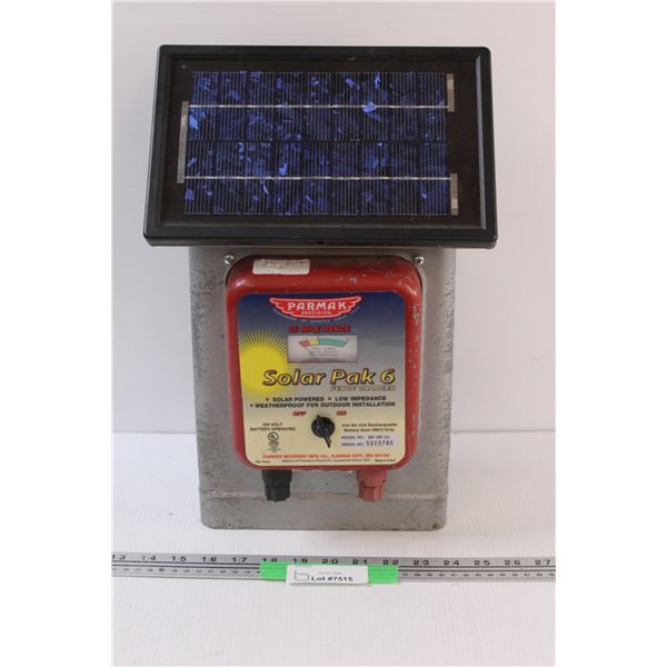 Solar Pak 6 Fence Charger - As Is