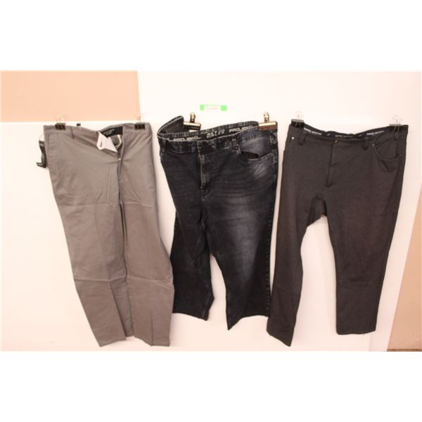 (3) Men's Size 48 Waist Pants
