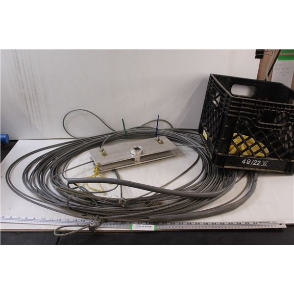 Zip Line (Approx 300ft) and Crate