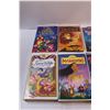 Image 2 : (11) Disney VHS Tapes: Pinocchio, Aladdin, Snow White, Misc.