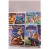 Image 3 : (11) Disney VHS Tapes: Pinocchio, Aladdin, Snow White, Misc.