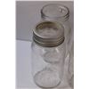 Image 2 : (8) Improved Gem Canning Jars w/ Glass Sealers
