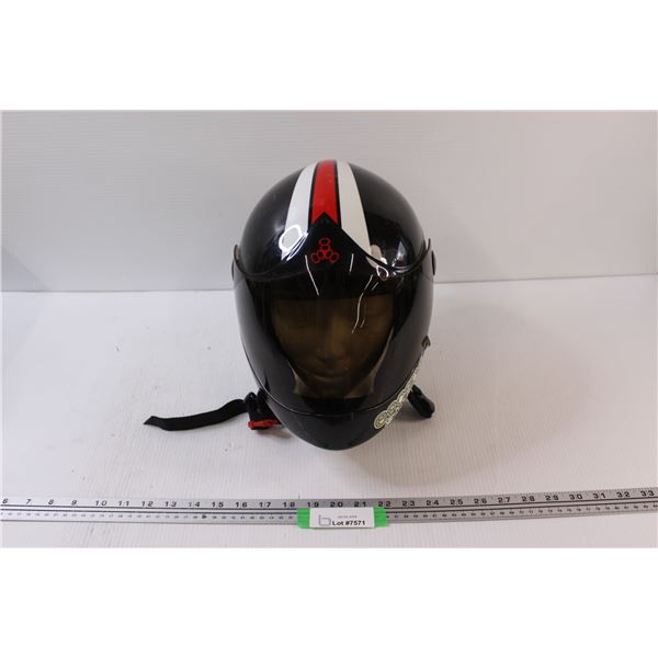 Men's XL Motorcycle Helmet - Some Wear