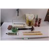 Image 1 : House Fixing Supplies: Block Sander, Paint Roller, Hammer, Paint Tray, Paint Sticks, Misc.