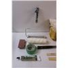 Image 4 : House Fixing Supplies: Block Sander, Paint Roller, Hammer, Paint Tray, Paint Sticks, Misc.