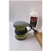 Image 2 : Radley Orbital Sander (Electric, Works), (4) Rolls of Masking Paper, Drywall Paper Dispenser, Paint 