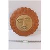 Image 1 : Ceramic Sun Wall Decor - 18" Diameter