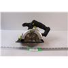 Image 1 : Power It Battery Operated Circular Saw - 5" Blade - No Battery, as is