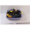 Image 1 : Extension Cord & Plug Replacement Heads & Ends in Storage Box - Various Types