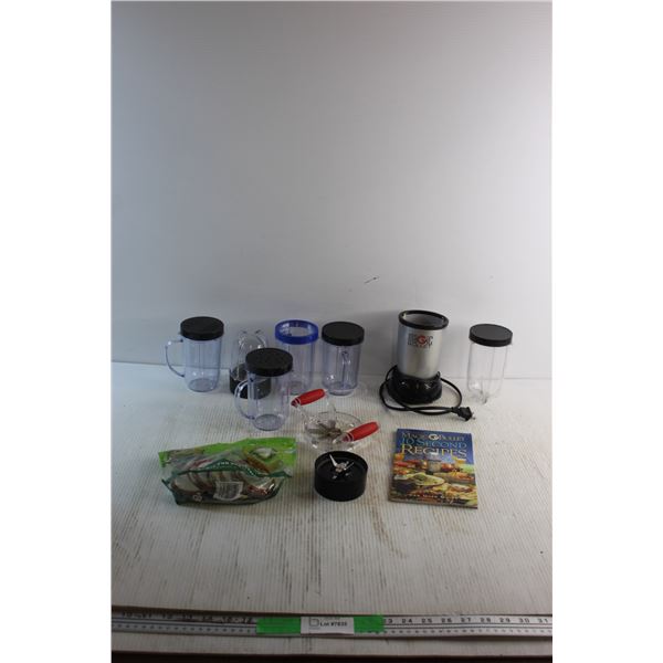 Apple Slicer, Pickling Jar Lids, Magic Bullet Blender with Accessories - Tested and 10 Seconds Recip