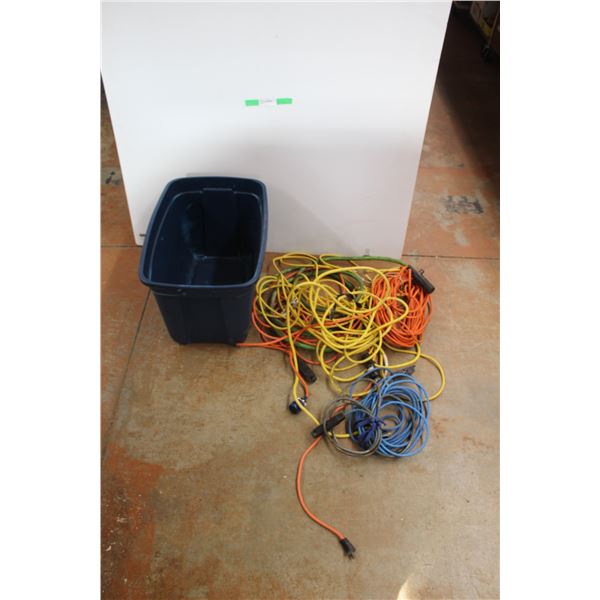 Extension Cords - As Is and Large Tote