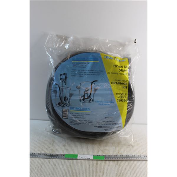 Sump Pump Drainage Kit - Sealed