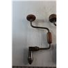 Image 2 : (4) Vintage Hand Drills