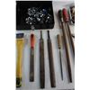 Image 6 : (8) Metal Files, (2) Scrapers and Hose Clamps, Hose Barbs & Small Parts Box