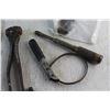 Image 5 : Pliers, Nail Puller, Chisel, Vintage Car Horn Made in Canada and Assorted Items