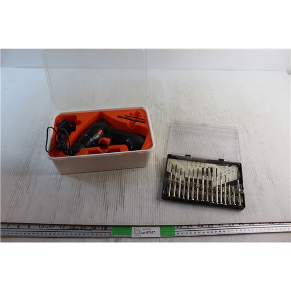 Ikea Cordless Drill with Accessories - Tested and Miniature Screwdriver Set