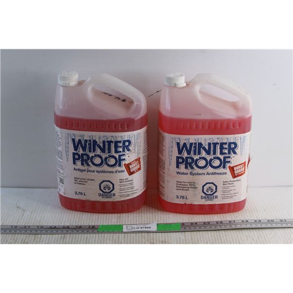 (2) Winterproof Water Anti Freeze Liquids