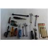 Image 2 : Carving Knife Set, Gun Trigger Part, Adjustable Wrenches, Hammer, Chisel and Assorted Tools