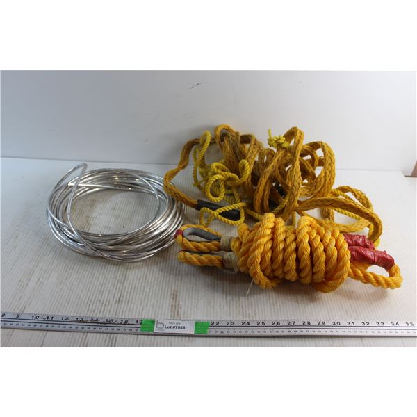 Body Molding Strip and (2) Towing Ropes