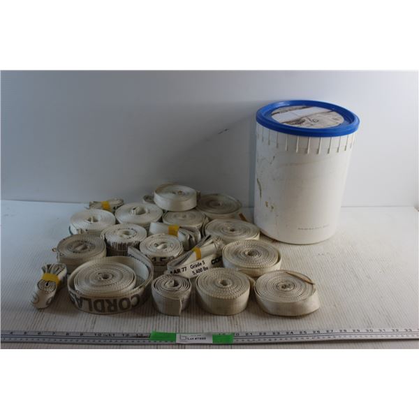 (10+) Homemade Sling Straps and Plastic Bucket