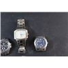 Image 4 : Assorted Automatic & Quartz Watches and Bracelets - Seiko, Roughriders and Citizen, As Is