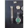 Image 7 : Assorted Automatic & Quartz Watches and Bracelets - Seiko, Roughriders and Citizen, As Is