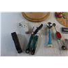 Image 2 : Can Opener, Ice Scoops, Cutting Board, Stapler, Power Socket Block and Assorted Items